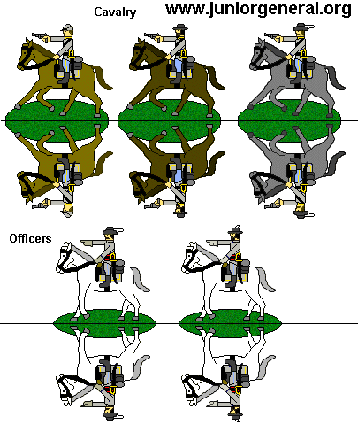 Confederate Mounted