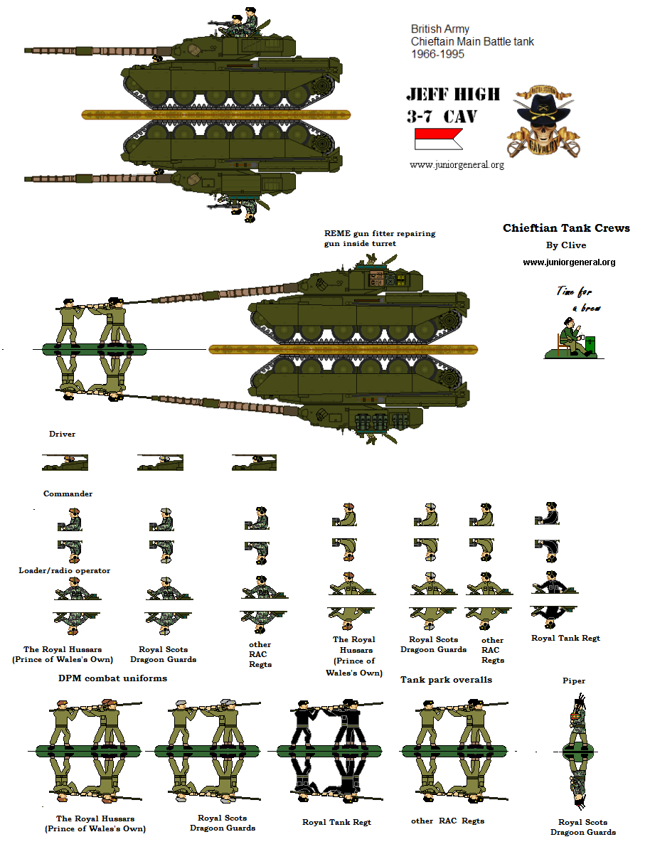 British Chieftain Tank