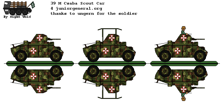 Hungarian 39M Csaba Scout Car