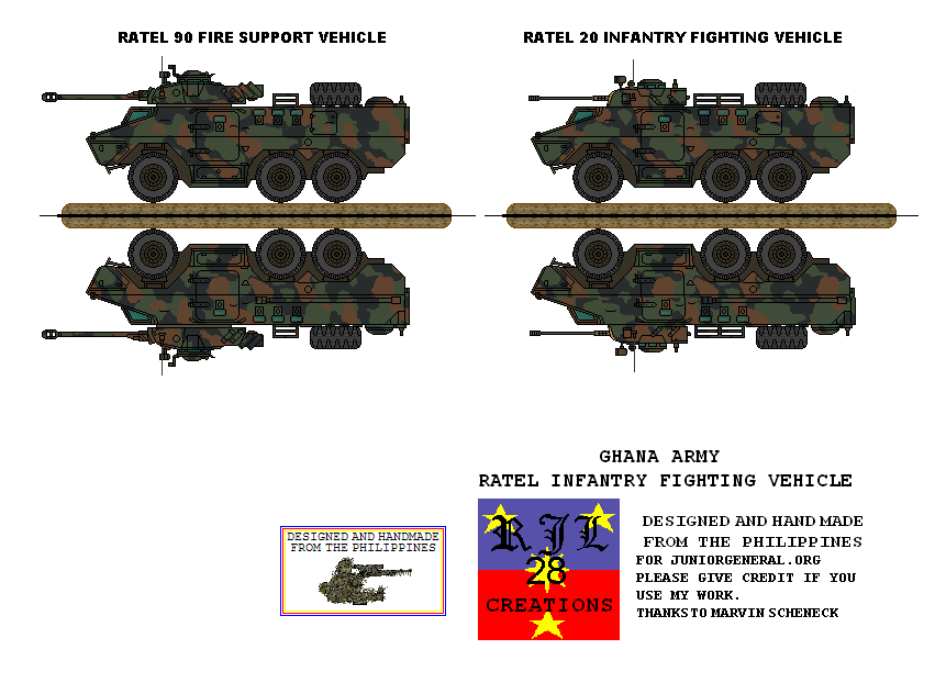 Ghanian Ratel AFV