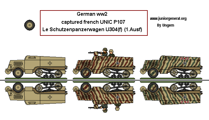 UNIC P107 Half-Track