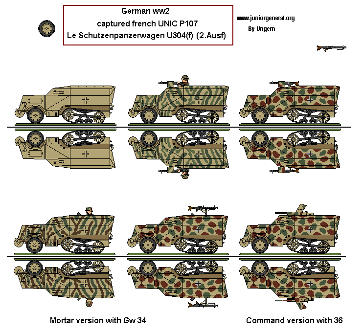 UNIC P107 (Captured)