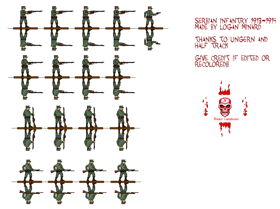 Serbian Infantry