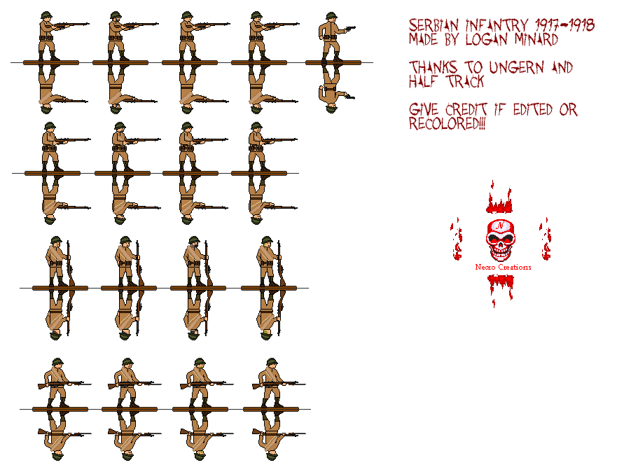 Serbian Infantry