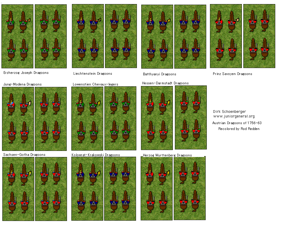 Seven Years War Austrian Dragoons