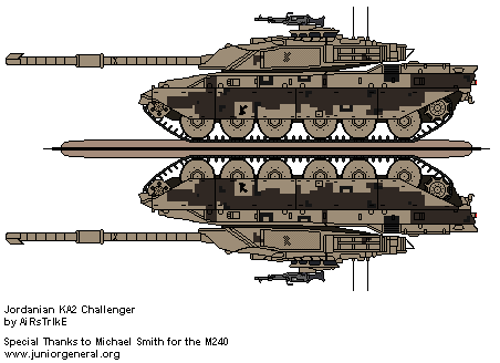 Jordanian Challenger Tank