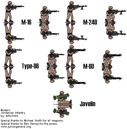 Jordanian Infantry