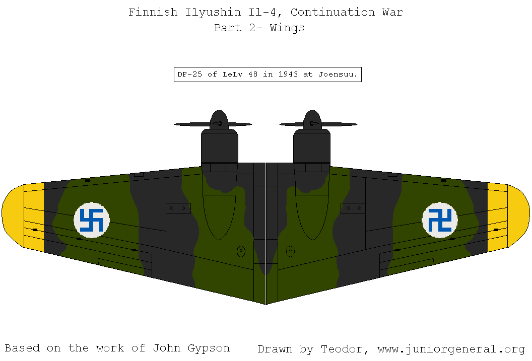 Finnish Ilyushin IL-4 Bomber