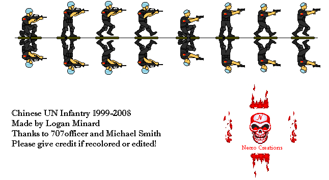 Chinese UN Infantry