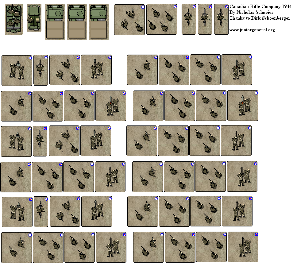 Canadian Rifle Company 1944