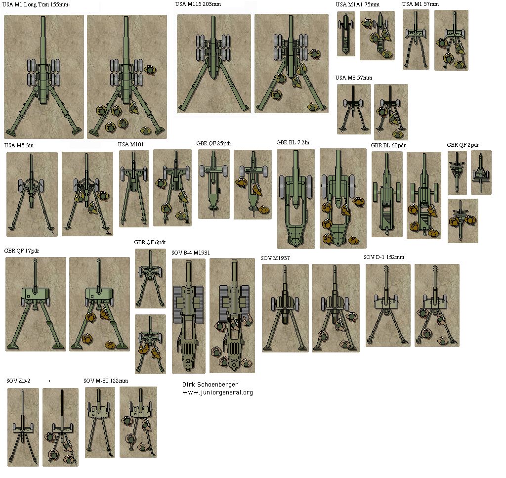 Allied Artillery