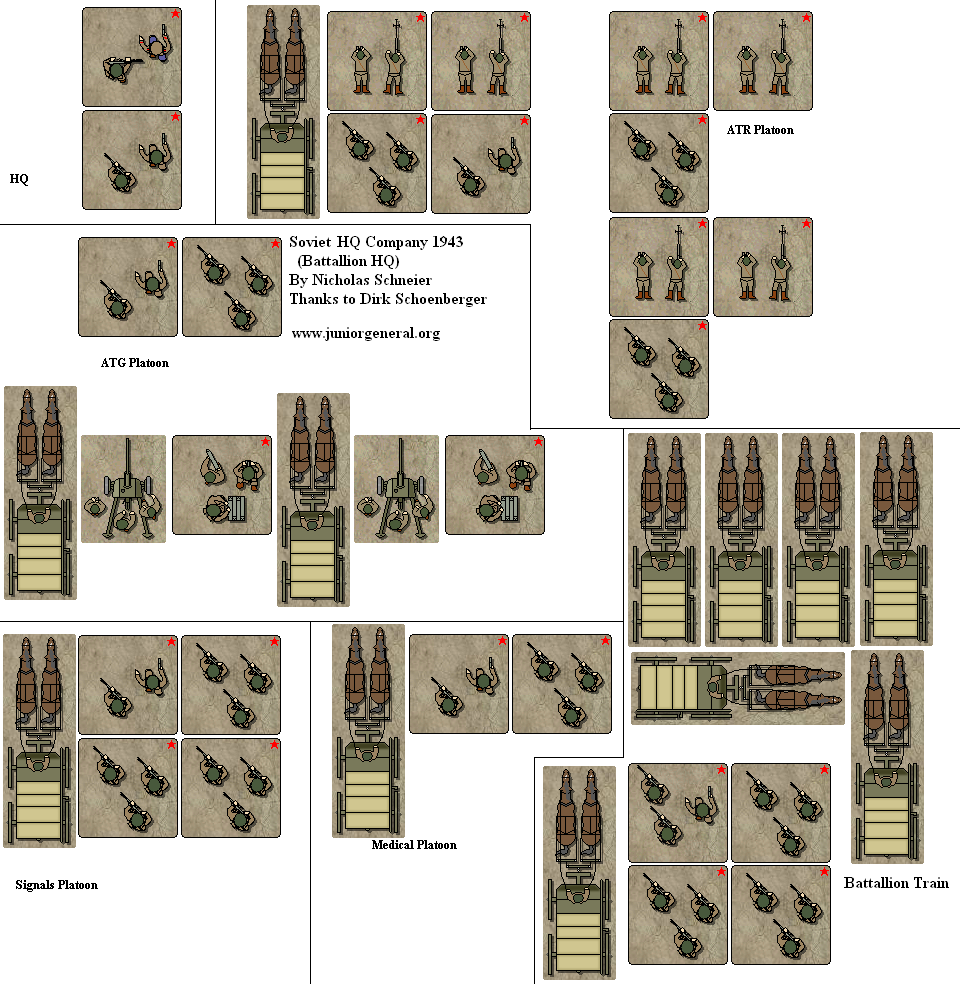 Soviet HQ Company 1943