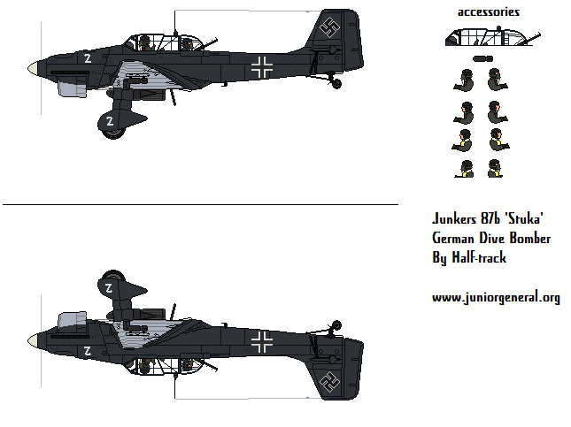 Junkers 87b Stuka Dive Bomber