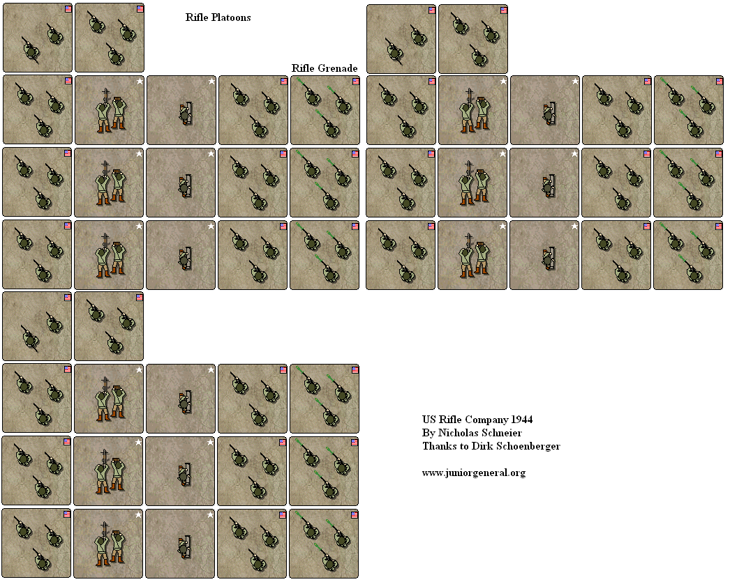US Rifle Company 1944