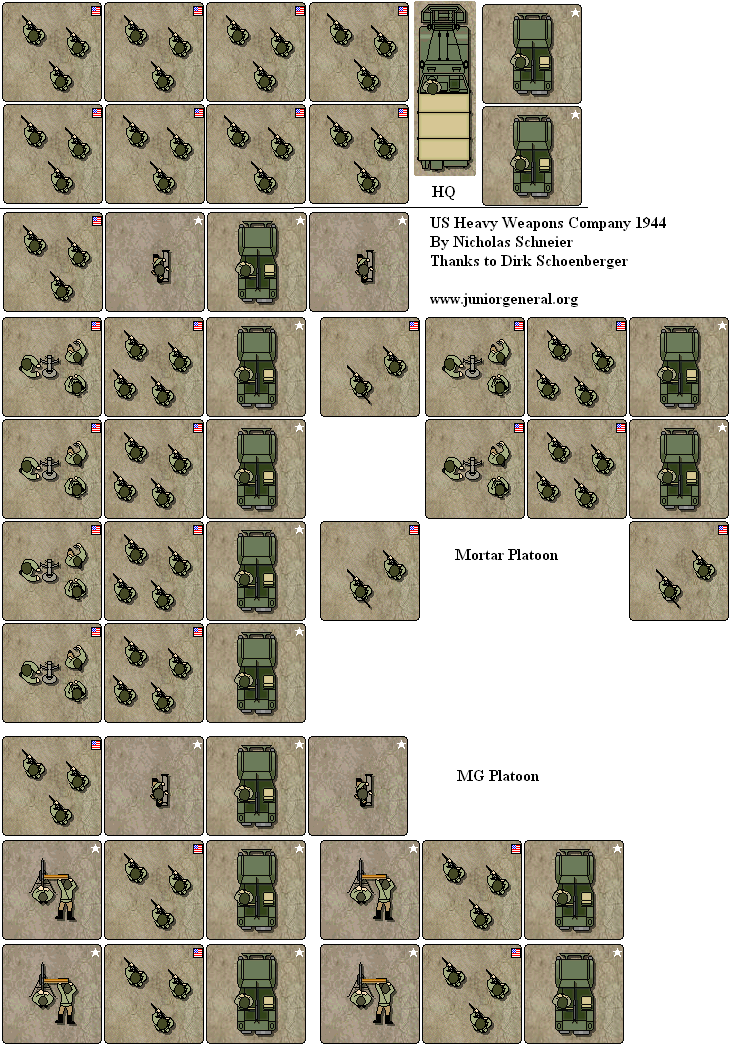 US Heavy Weapons Company 1944