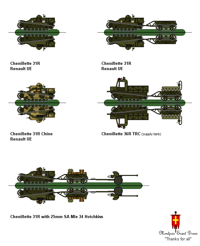 Chenillette Tractors