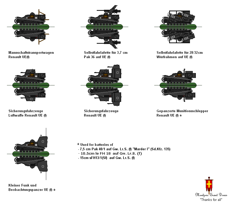 Chenillette Tractors