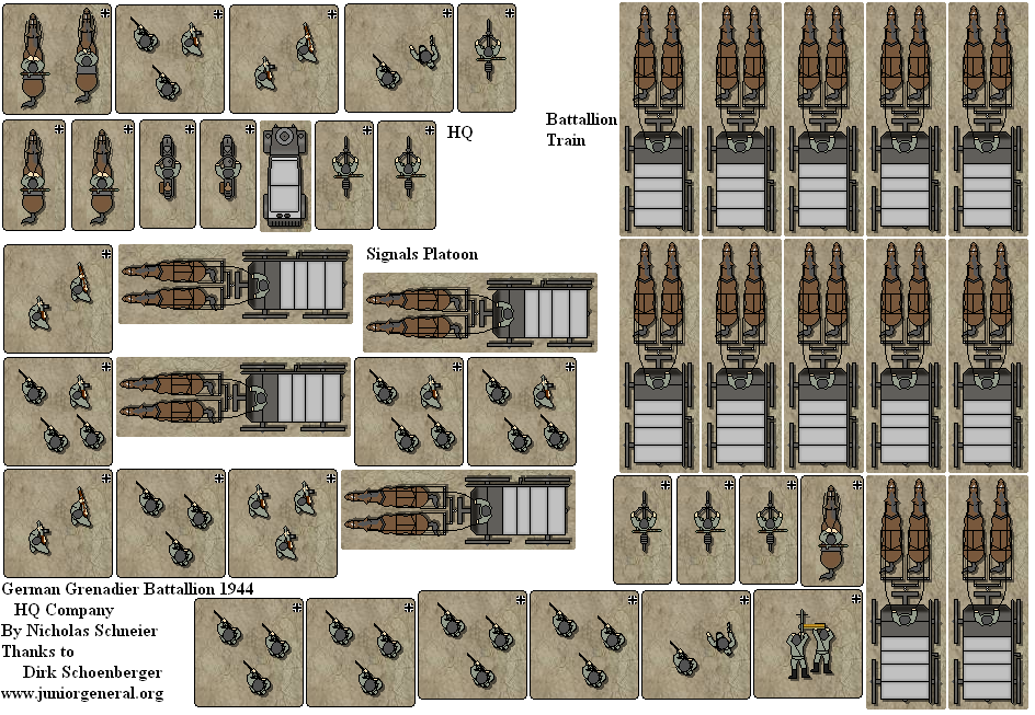 German Grenadier Battallion 1944