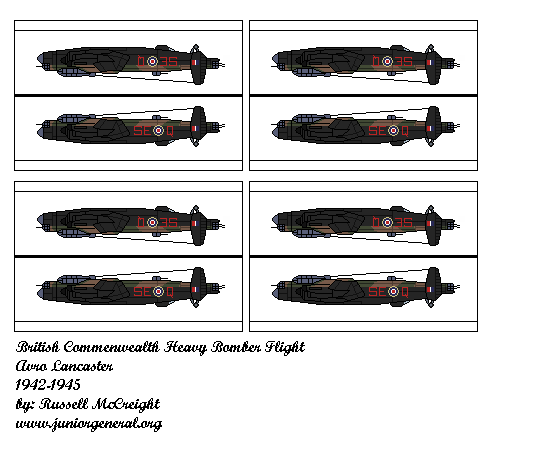British Avro Lancasters