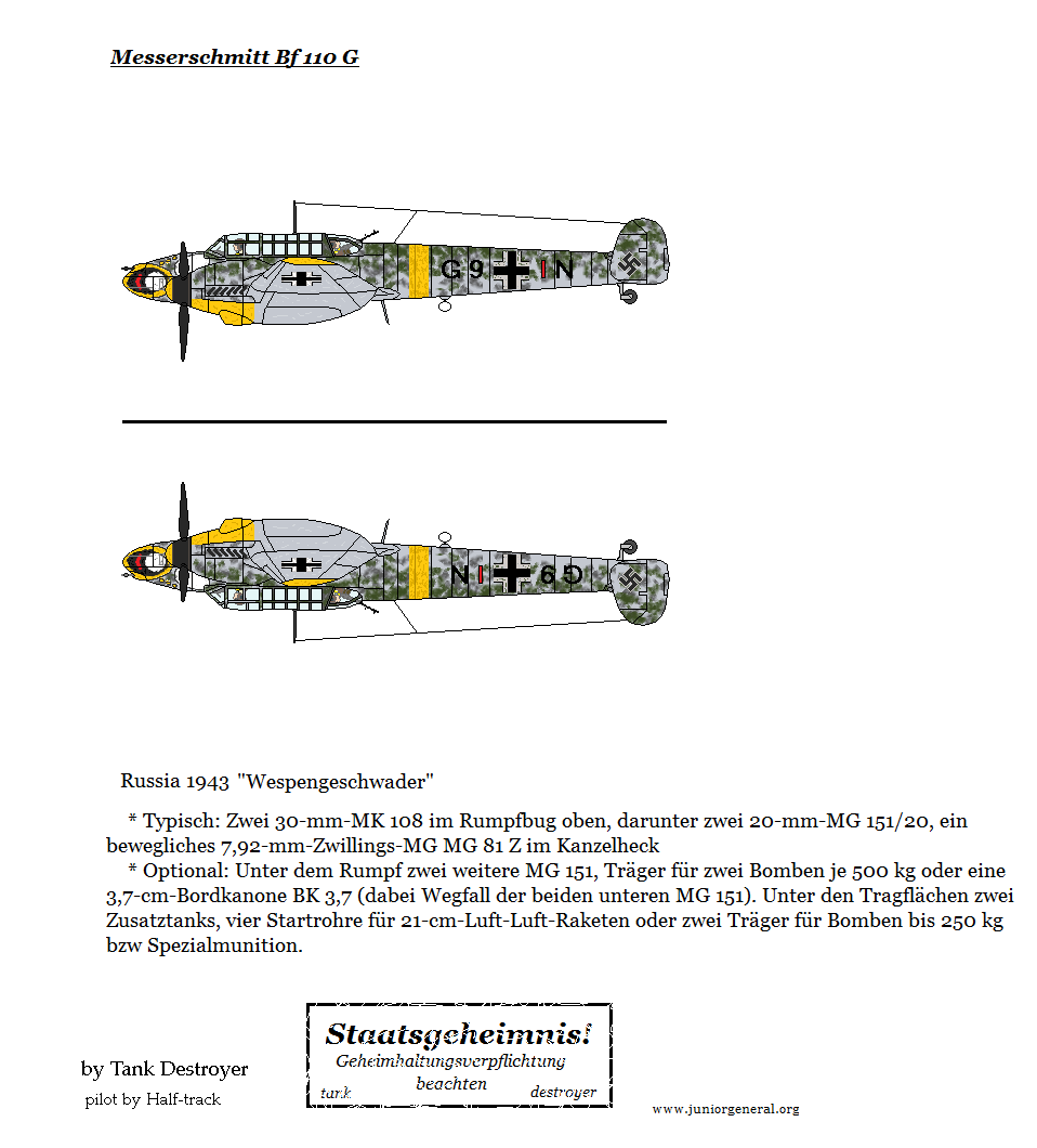 Messerschmitt Bf-110 G