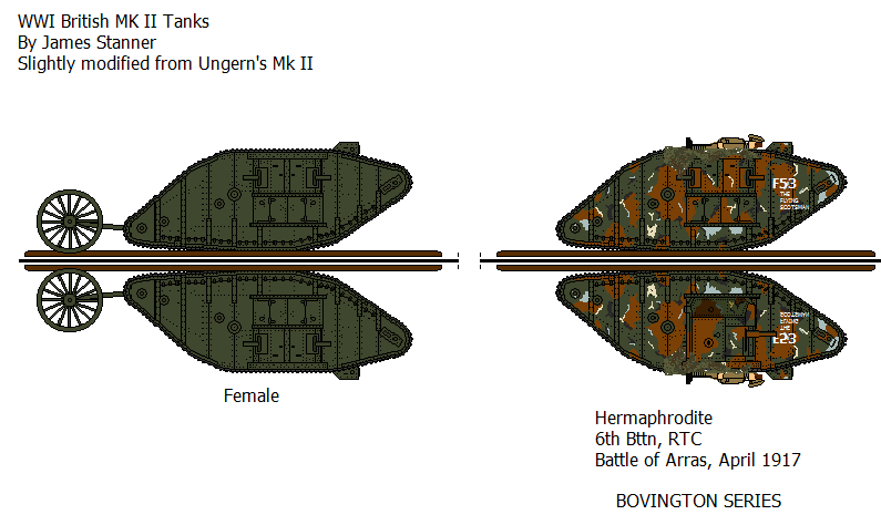 British Mk II Tanks
