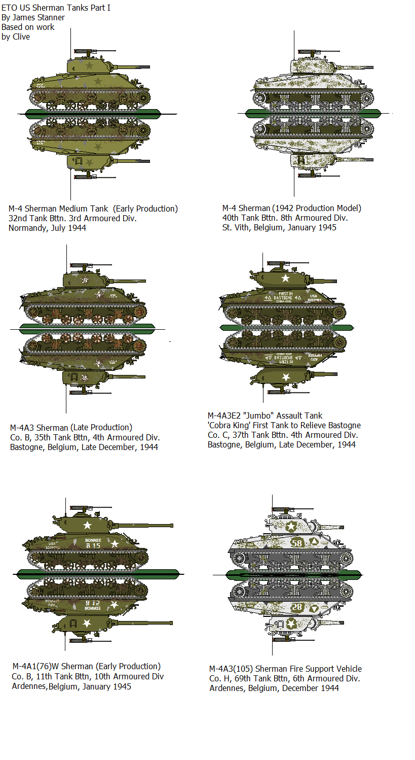 Sherman Tanks