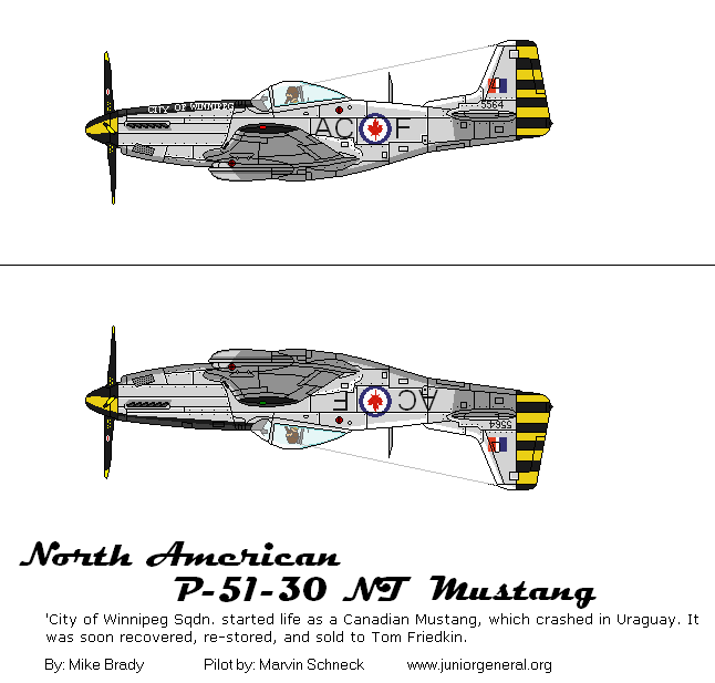Canadian P-51 Mustang