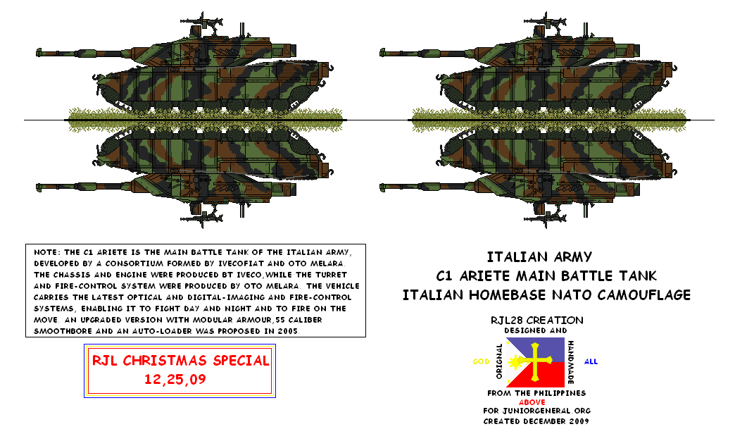 Italian Ariete Tank