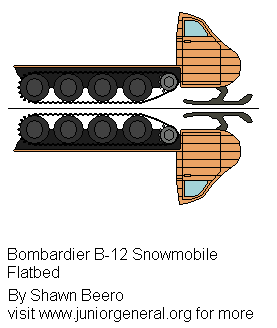 Bombardier B-12 Snowmobile