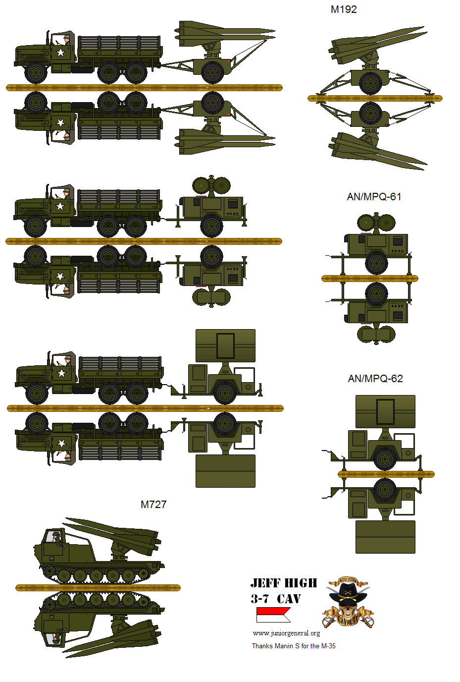 US Hawk Missile Launcher