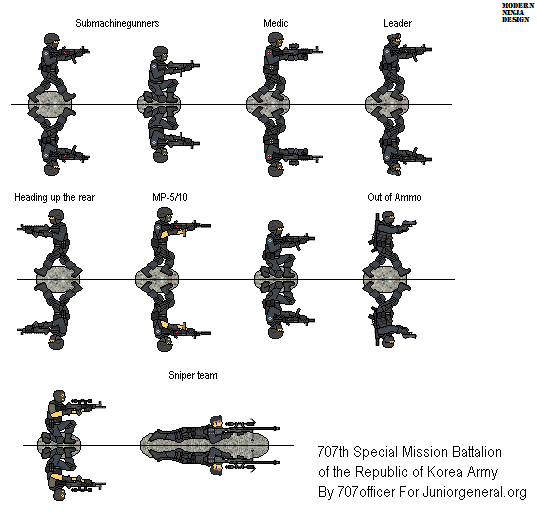 South Korean Special Mission Bttn