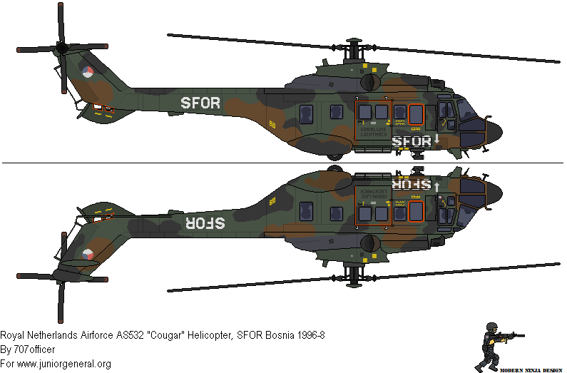 Netherlands Cougar Helicopter