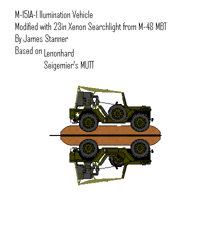 M-141A-1 Illumination Vehicle