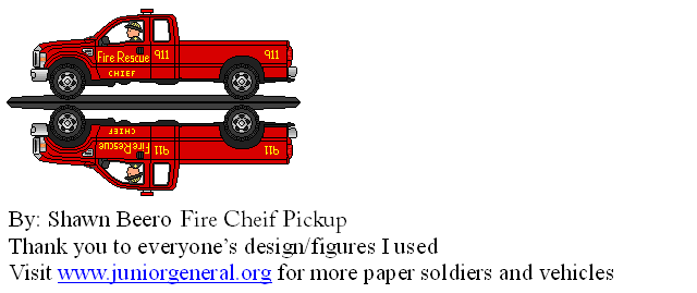 Fire Chief Truck