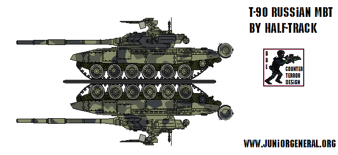 Russian T-90 Tank