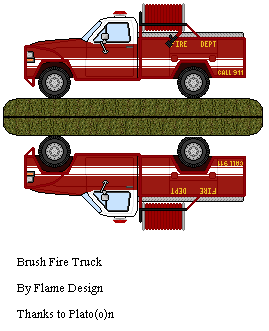 Brush Fire Truck