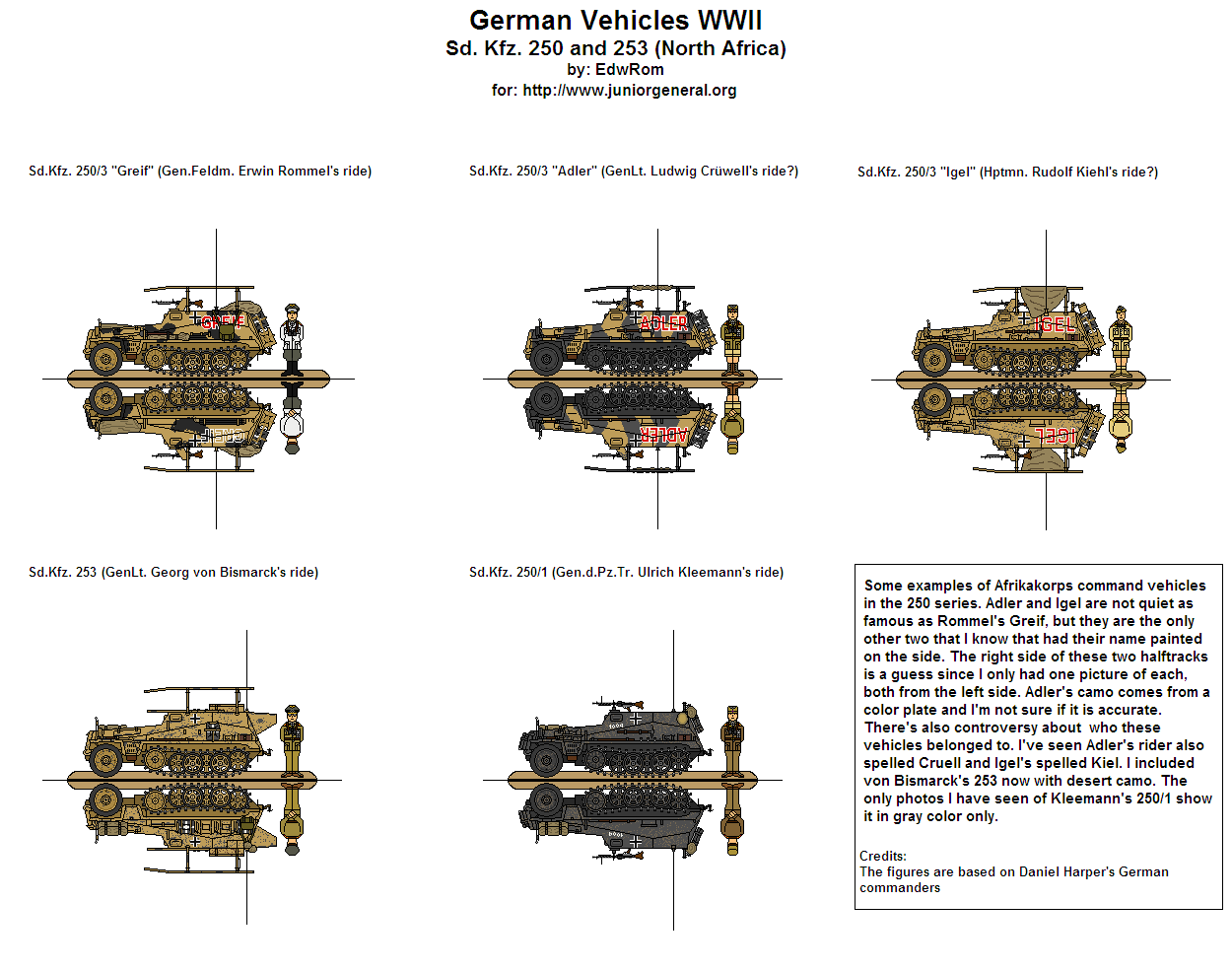 SdKfz 250 & 253 Half-Tracks