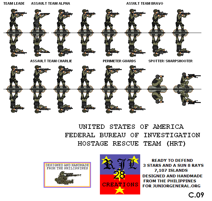 US FBI Hostage Rescue Team