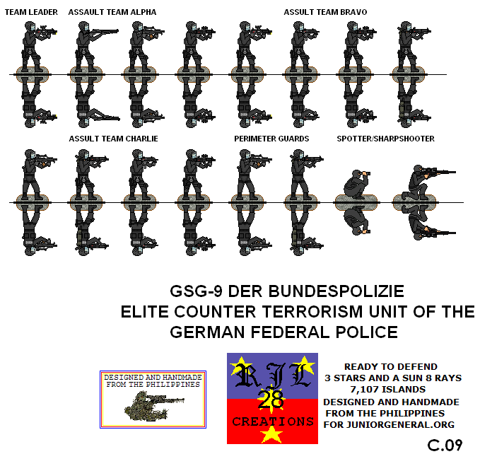 German GSG-9 Counter Terrorism Unit