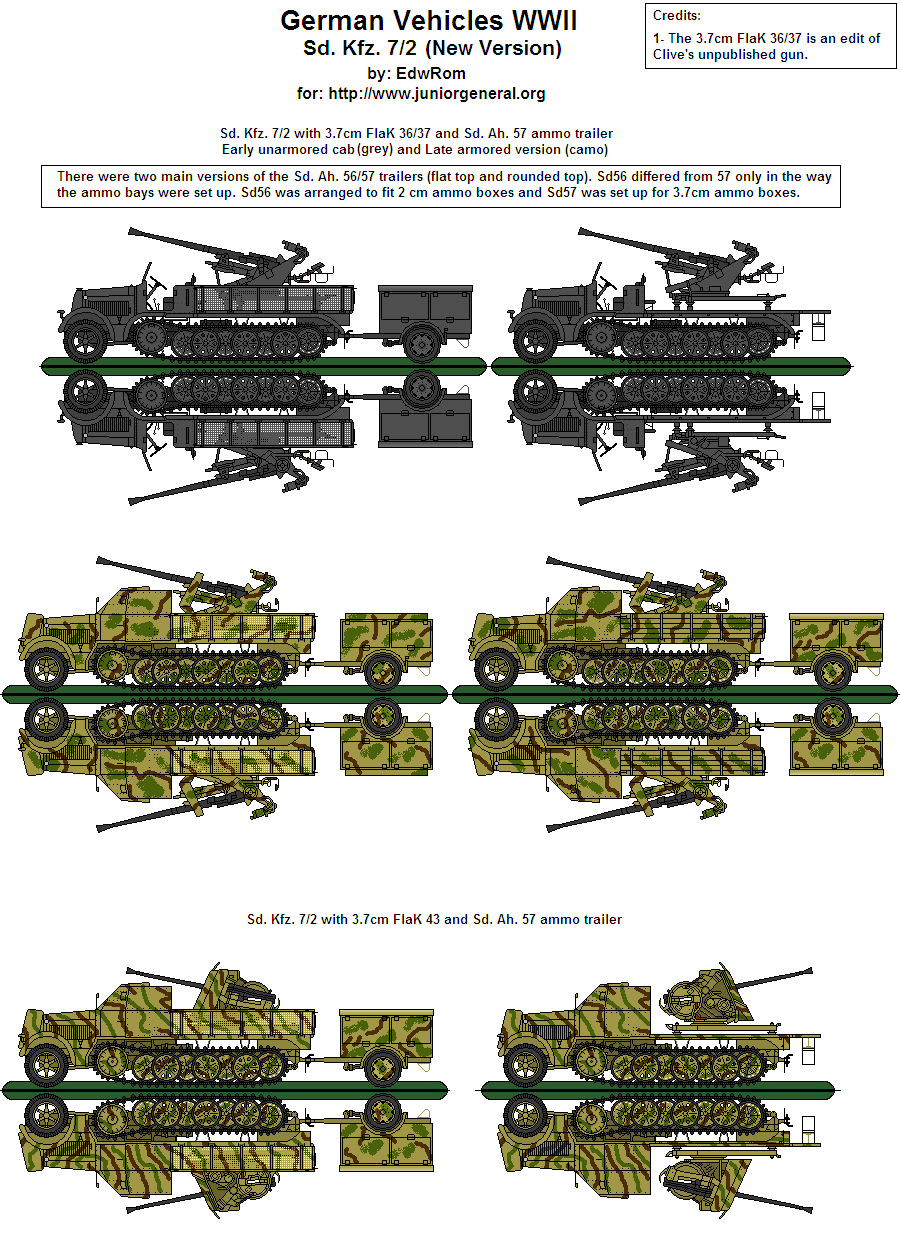 SdKfz 7/2 AA Halftrack