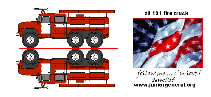 Zil 131 Fire Truck