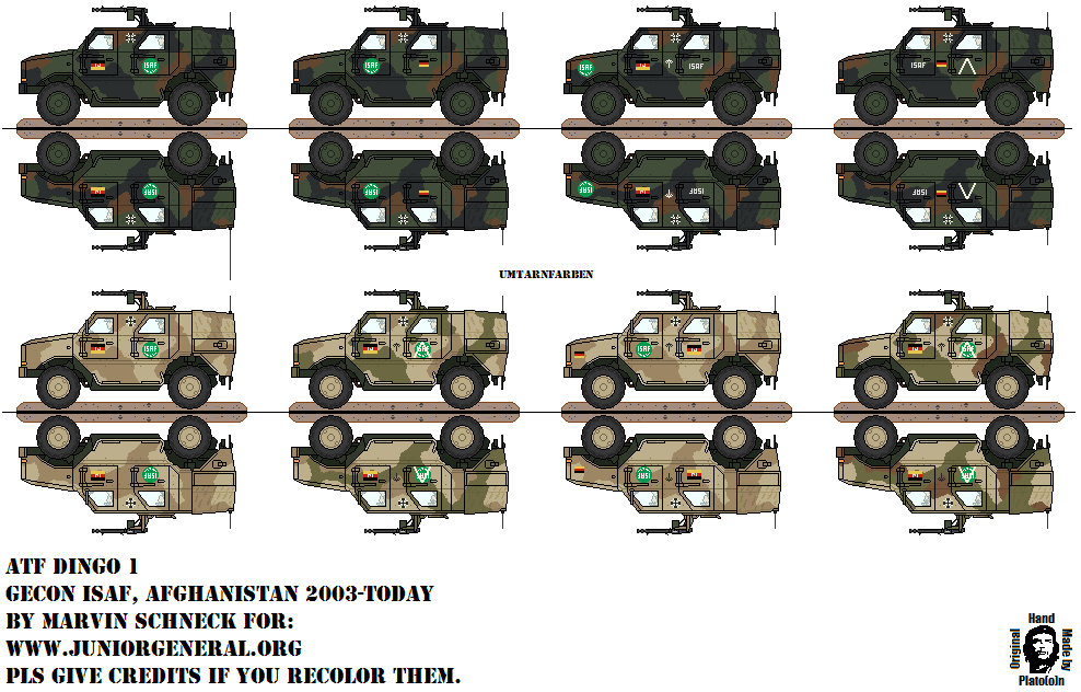 German ATF Dingo 1 (Afghanistan)
