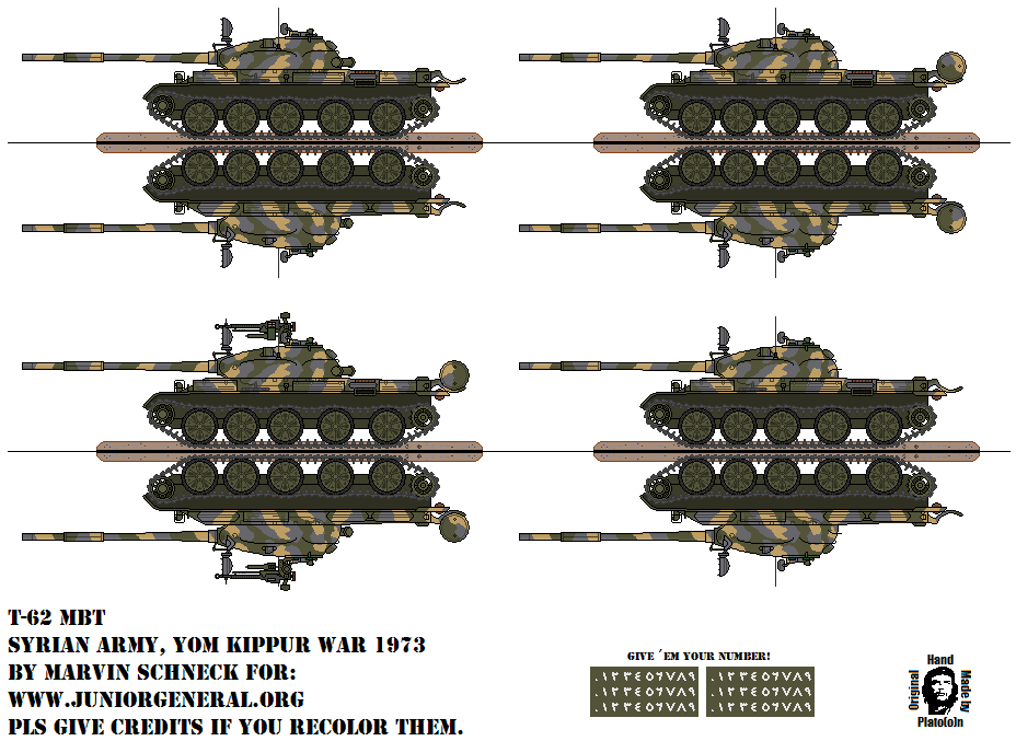 Syrian T-62 Tank