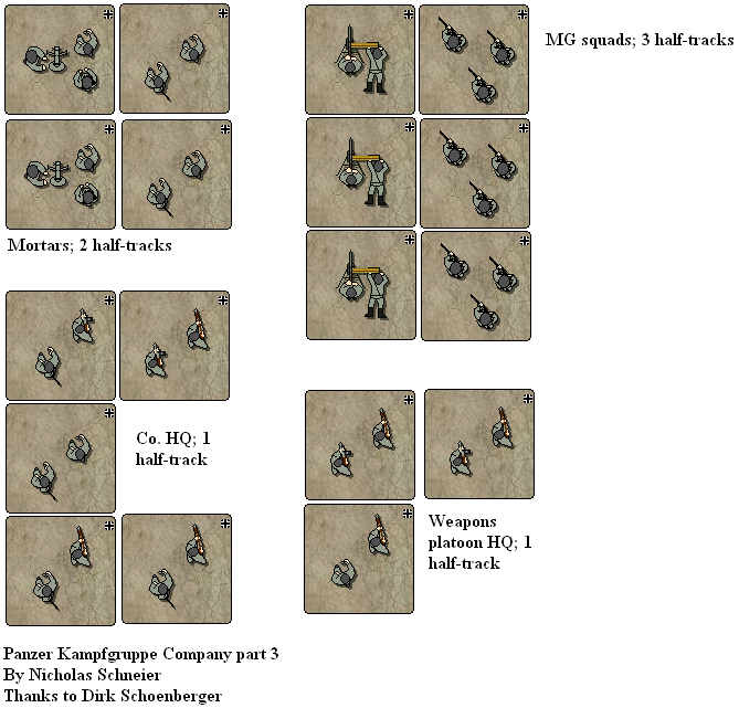 German Weapons Platoons (1944)