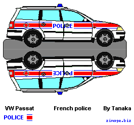 French Police Car