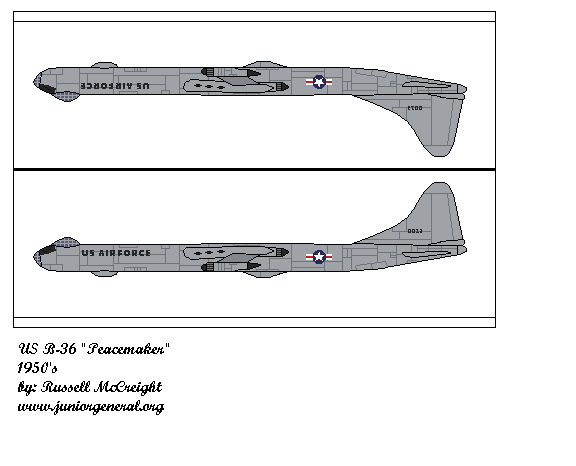 US B-36 Peacemaker