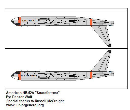 US NB-52A Stratofortress