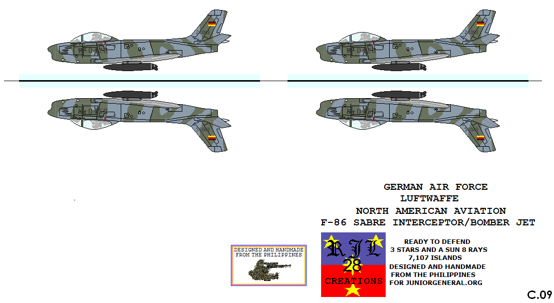 German F-86 Sabre Jet