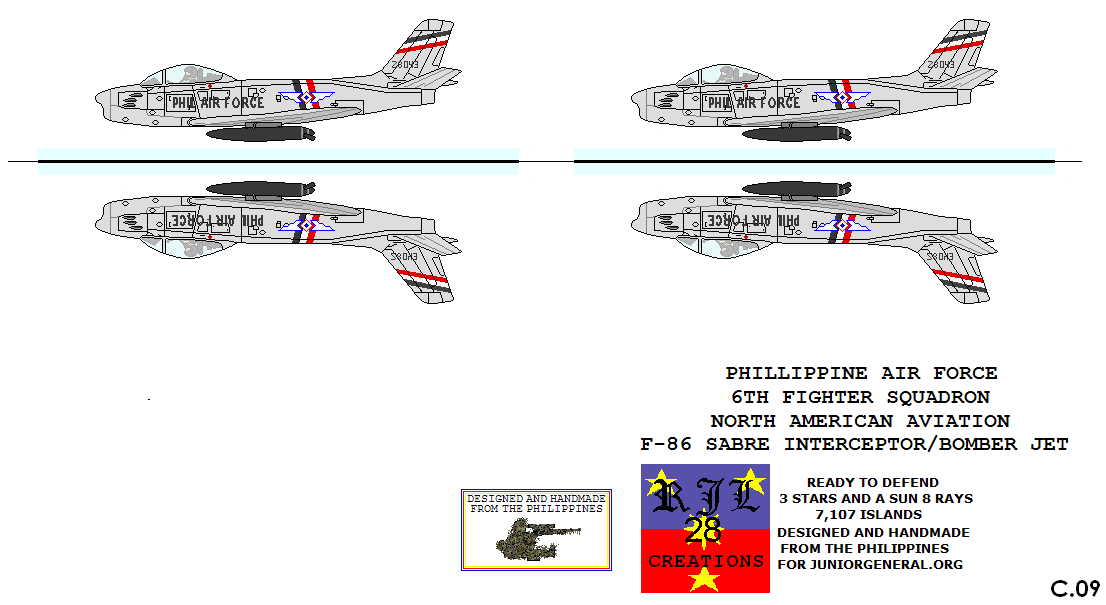 Phillipine F-86 Sabre Jet