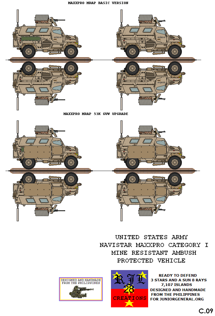 Navistar Maxxpro MRAP Vehicle